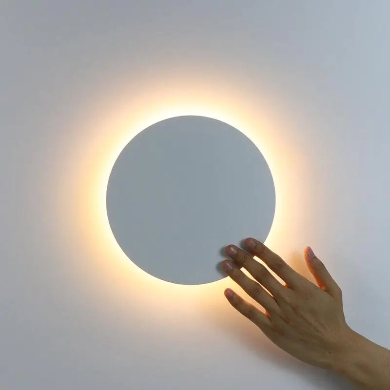 Circular Wall Light Touch effect